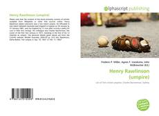 Bookcover of Henry Rawlinson (umpire)