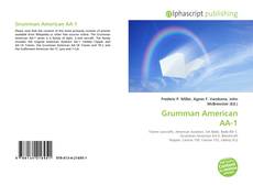 Bookcover of Grumman American AA-1