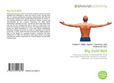 Bookcover of Big Gold Belt