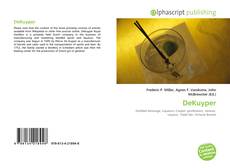 Borítókép a  DeKuyper - hoz