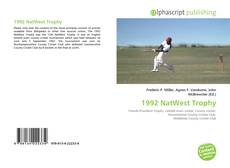 Borítókép a  1992 NatWest Trophy - hoz