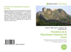 Capa do livro de Président de la République Populaire de Chine 