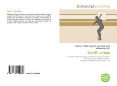Borítókép a  Geoff Lomax - hoz