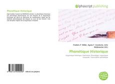 Bookcover of Phonétique Historique