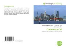 Capa do livro de Conference Call 