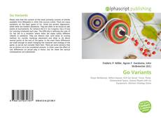 Bookcover of Go Variants