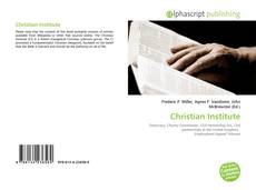 Capa do livro de Christian Institute 
