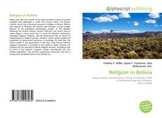 Обложка Religion in Bolivia