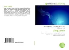 Capa do livro de Greg Zanon 