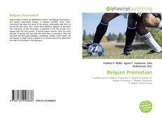 Bookcover of Belgian Promotion