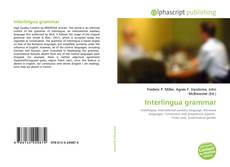 Interlingua grammar kitap kapağı