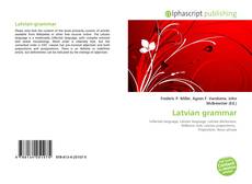 Latvian grammar的封面