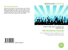 Обложка 9th Academy Awards