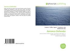 Aeronca Defender的封面
