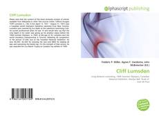 Обложка Cliff Lumsdon