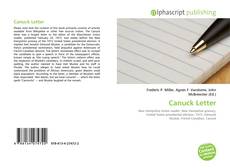 Обложка Canuck Letter