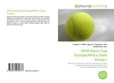 Обложка 2010 Davis Cup Europe/Africa Zone Group I