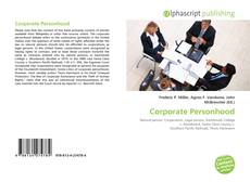 Corporate Personhood的封面