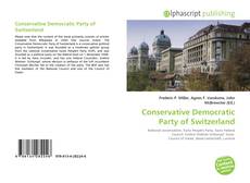 Обложка Conservative Democratic Party of Switzerland