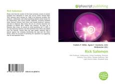 Capa do livro de Rick Salomon 