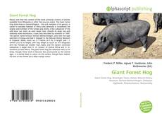 Couverture de Giant Forest Hog