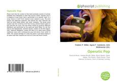 Bookcover of Operatic Pop