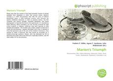 Обложка Marion's Triumph