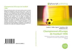 Capa do livro de Championnat d'Europe de Football 1996 