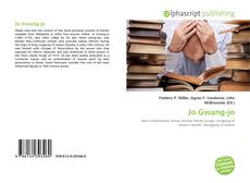 Capa do livro de Jo Gwang-jo 