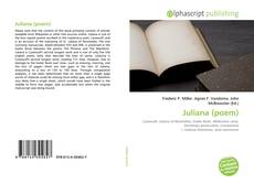 Capa do livro de Juliana (poem) 