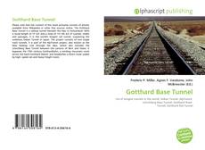 Borítókép a  Gotthard Base Tunnel - hoz