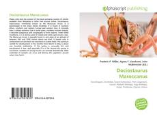 Capa do livro de Dociostaurus Maroccanus 