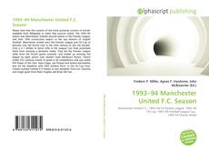Borítókép a  1993–94 Manchester United F.C. Season - hoz