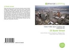 Borítókép a  25 Bank Street - hoz