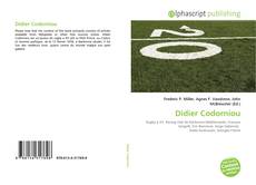 Borítókép a  Didier Codorniou - hoz