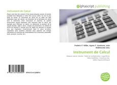 Borítókép a  Instrument de Calcul - hoz