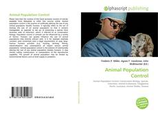 Borítókép a  Animal Population Control - hoz