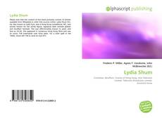 Lydia Shum kitap kapağı