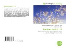 Borítókép a  Boulton Paul P.111 - hoz