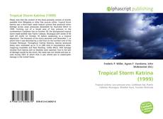 Tropical Storm Katrina (1999) kitap kapağı