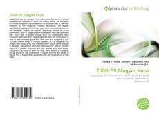 Borítókép a  2008–09 Magyar Kupa - hoz
