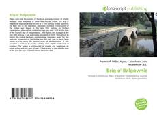 Bookcover of Brig o' Balgownie