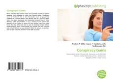 Conspiracy Game kitap kapağı