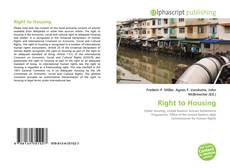 Borítókép a  Right to Housing - hoz