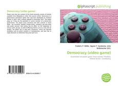 Capa do livro de Democracy (video game) 