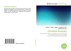 Christine Simpson的封面