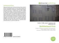 Architectural Firm kitap kapağı