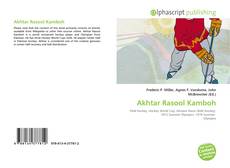 Capa do livro de Akhtar Rasool Kamboh 