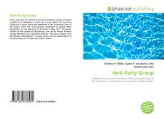 Buchcover von Anti-Party Group