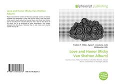 Bookcover of Love and Honor (Ricky Van Shelton Album)